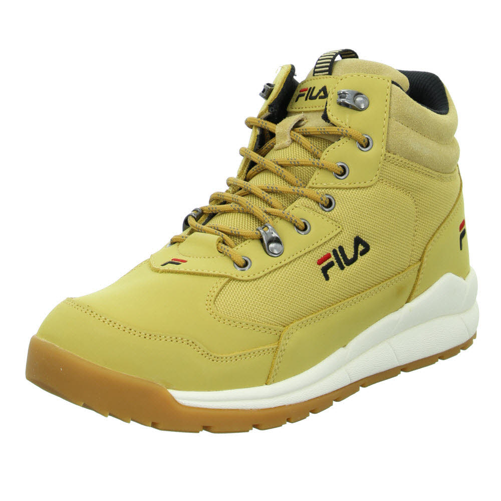 beige fila sneakers